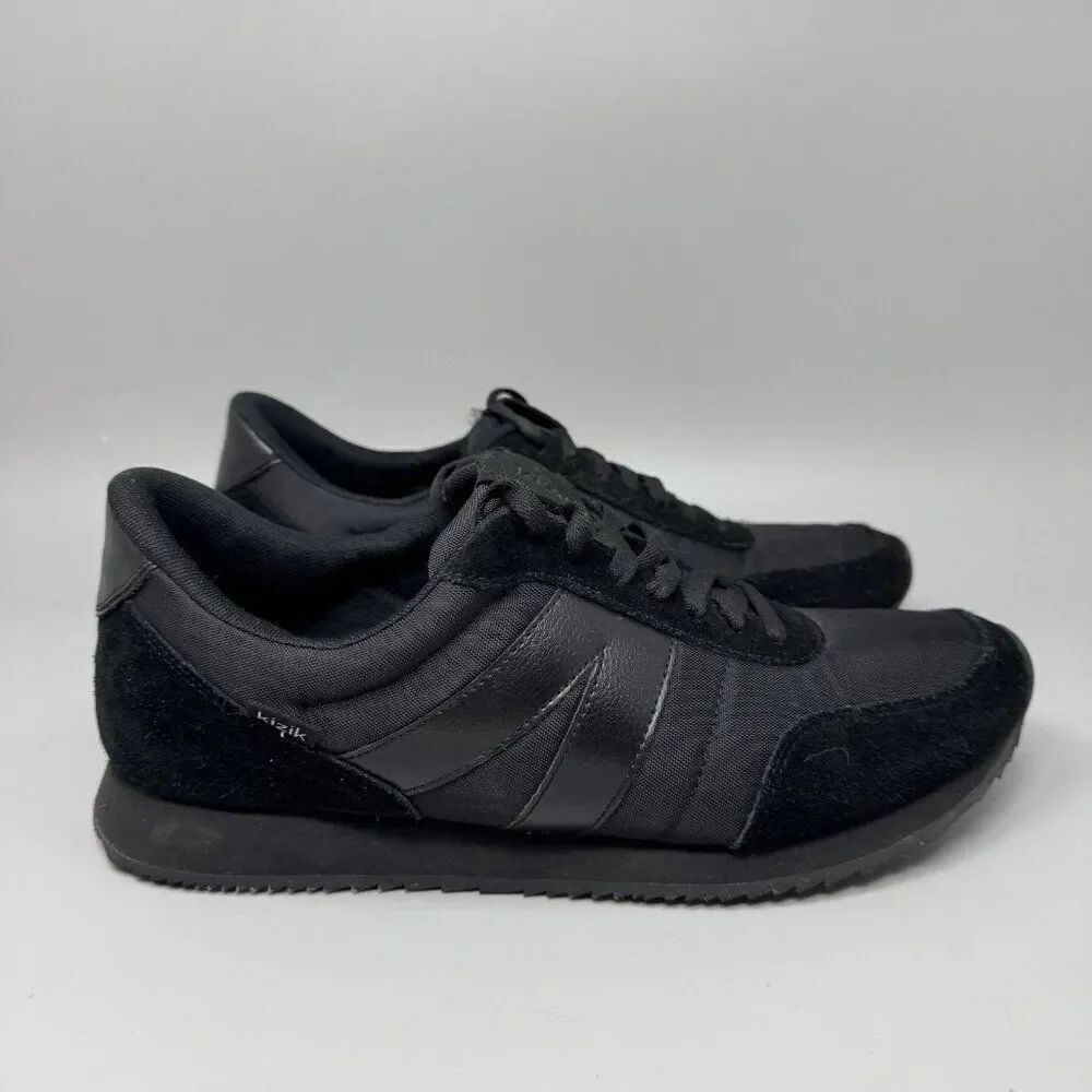 Kizik Milan Men Shoe Black Size 11 Slip On Hands Free Athletic Casual